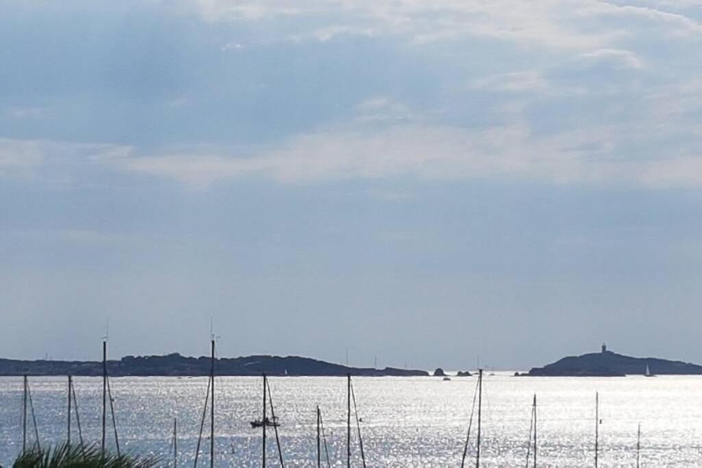 T2 Magnifique Vue Mer Panoramique Six-Fours-les-Plages Exteriér fotografie